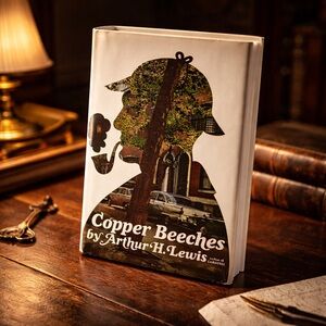 Estate Copper Beeches Book with White Cover